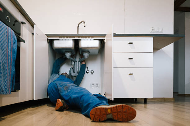 Professional Plumbing technician working in Marion, AL